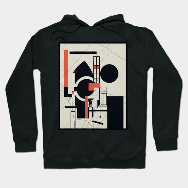 Bauhaus Vibes Only Hoodie by Iron Astronaut